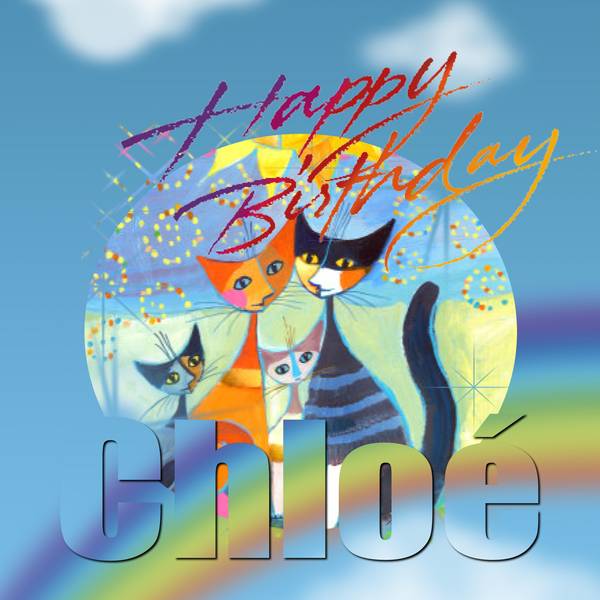 Joyeux Anniversaire Chloé