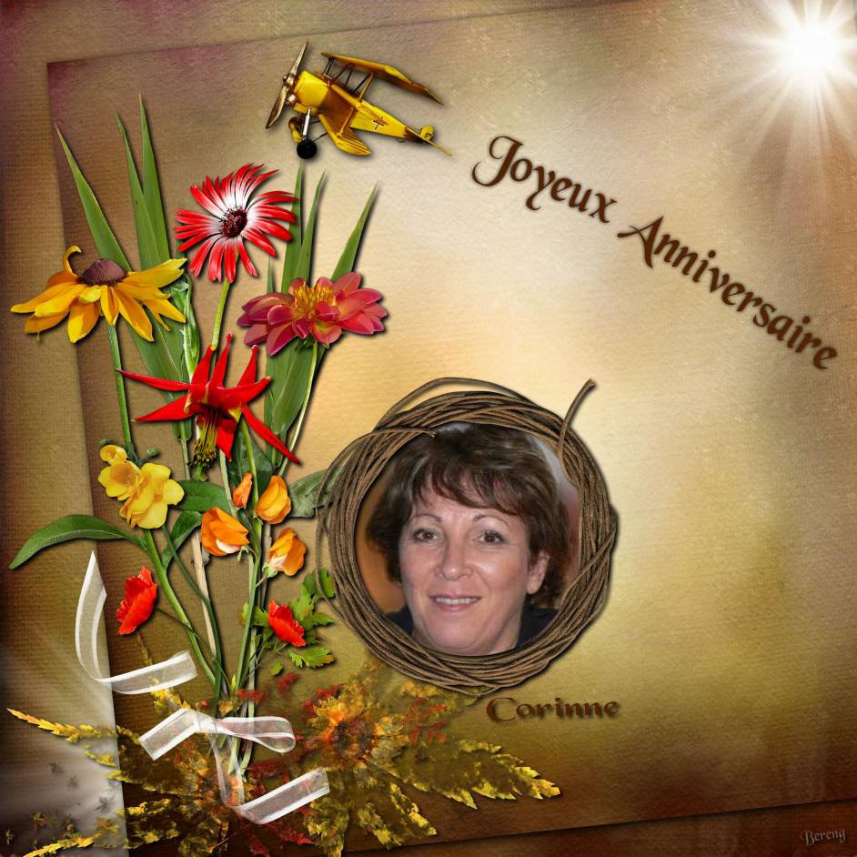 JOYEUX ANNIVERSAIRE COCODOU…..CORINNE