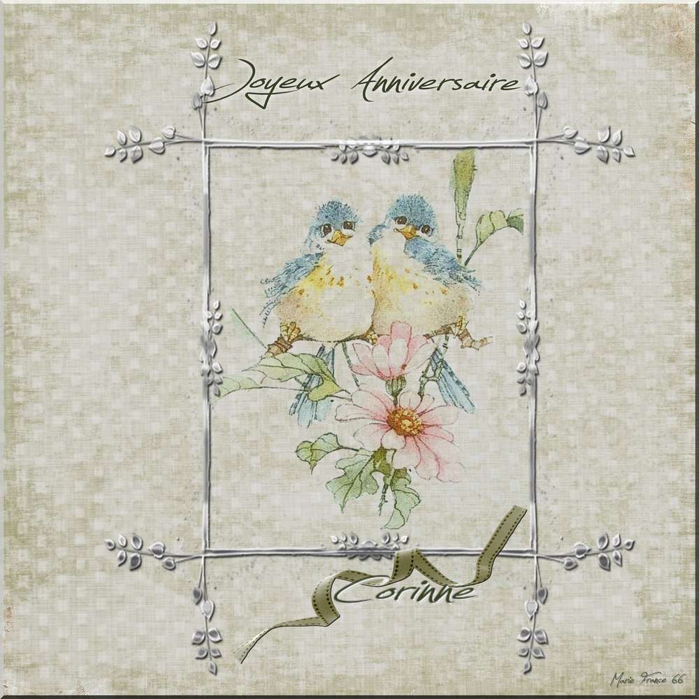 Joyeux Anniversaire Corinne
