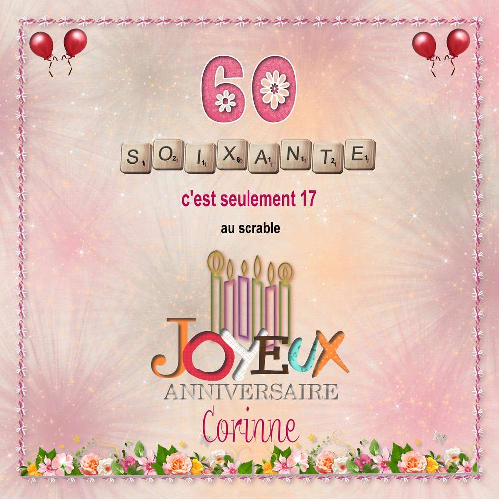 Joyeux Anniversaire Corinne
