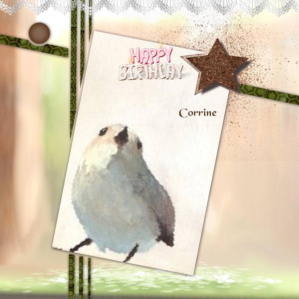 joyeux anniversaire Corrine