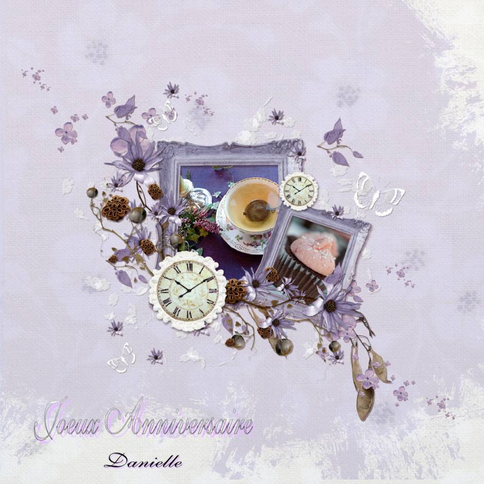 Joyeux Anniversaire Danielle Forum Le Monde Du Scrap