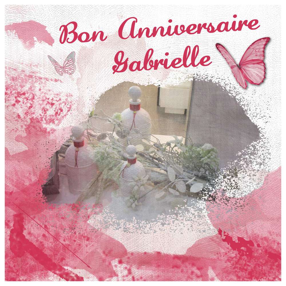 Joyeux Anniversaire Gabrielle