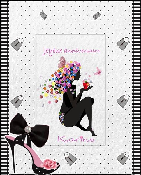 Joyeux anniversaire Karine
