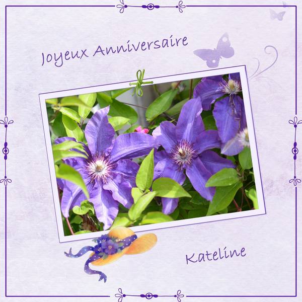 JOYEUX ANNIVERSAIRE KATELINE