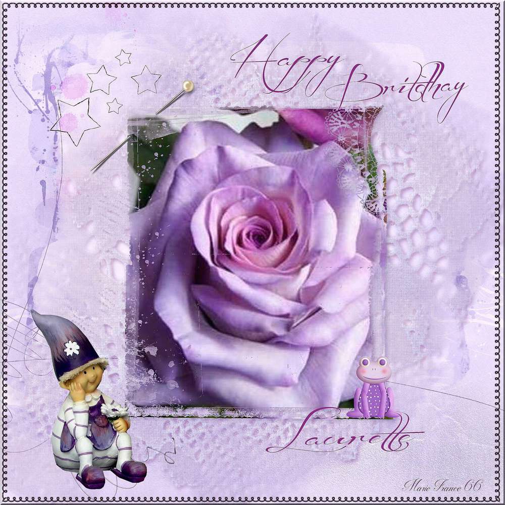 Joyeux anniversaire Laurette