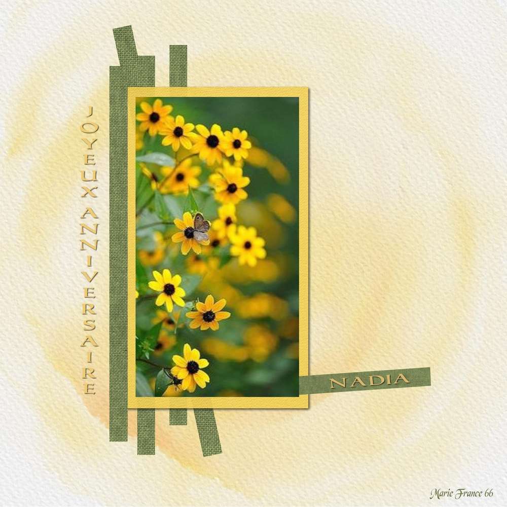 Joyeux anniversaire Nadia