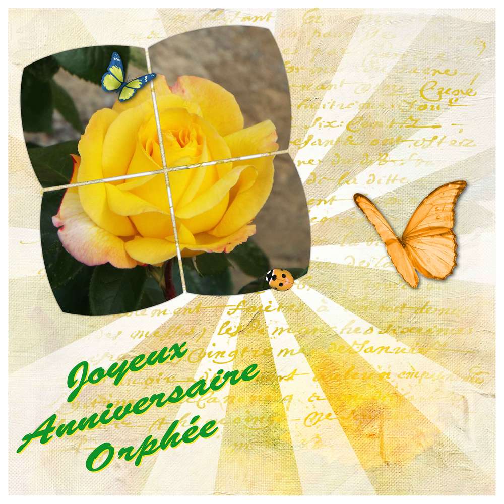 Joyeux Anniversaire Orphée