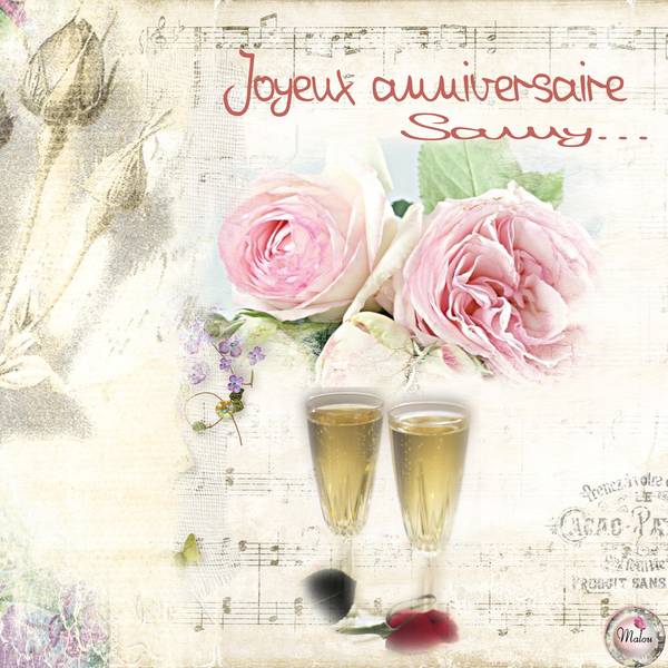 Joyeux anniversaire Samy ...