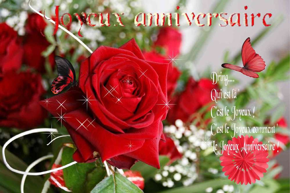 Joyeux anniversaire