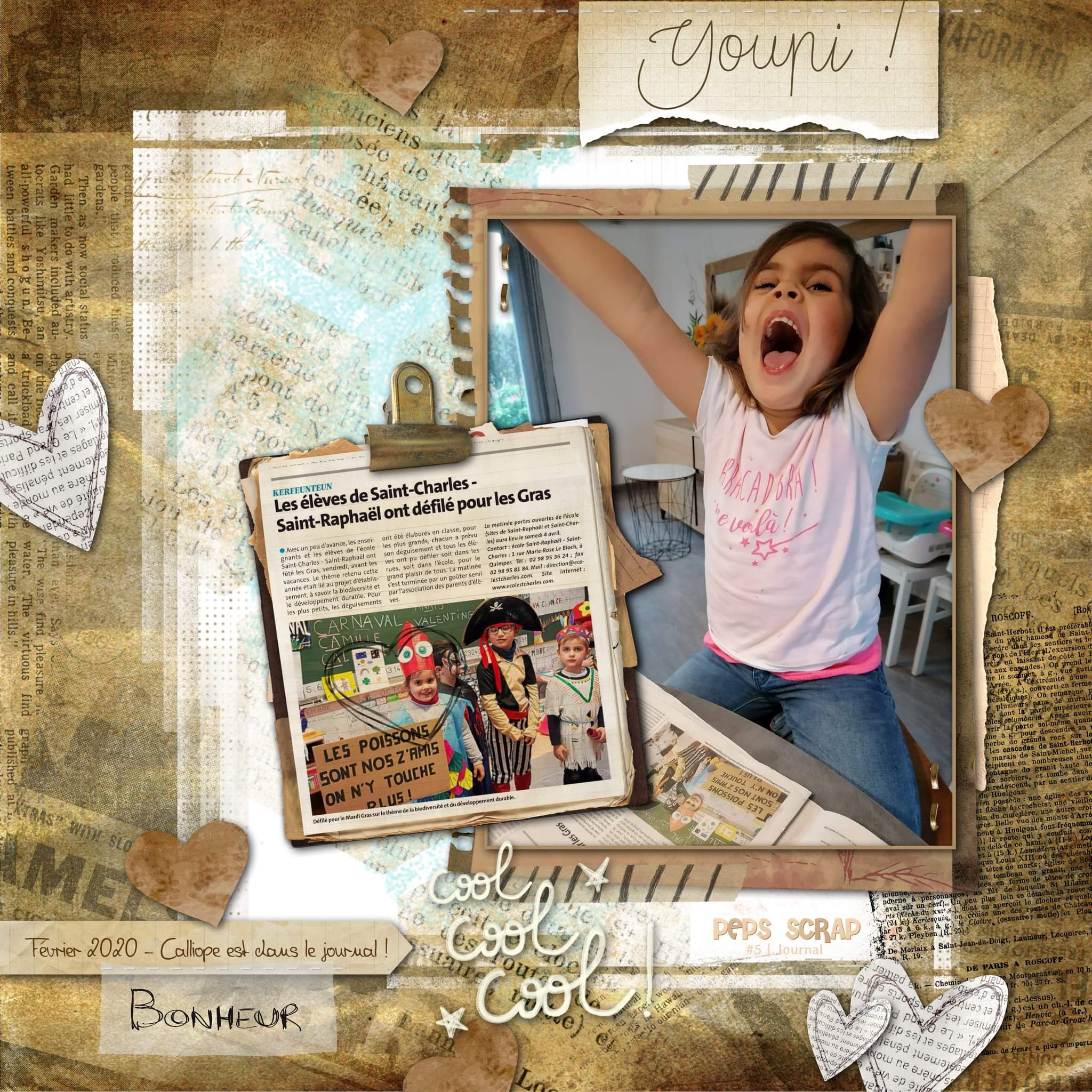 J'suis dans l'journal !