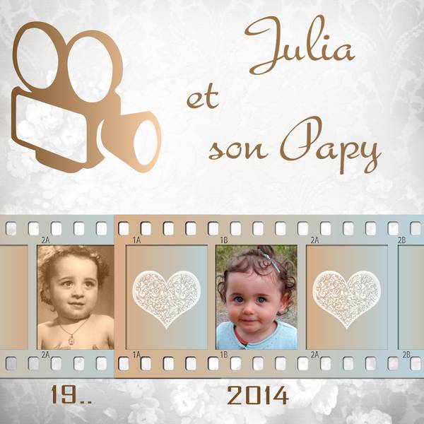 JULIA et son PAPY