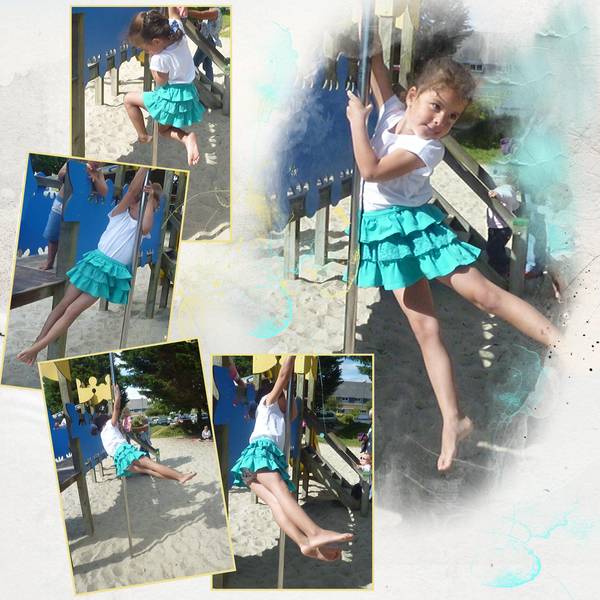 Julie à la barre.....