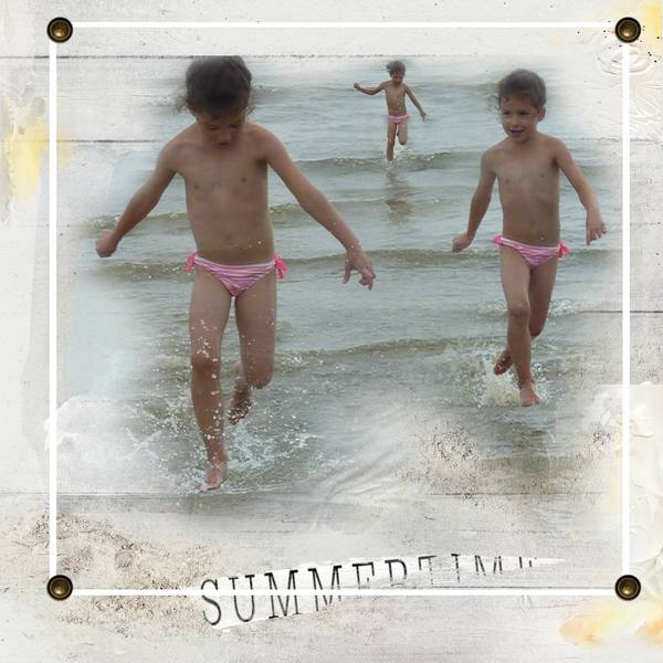 Julie en mode " triplées "