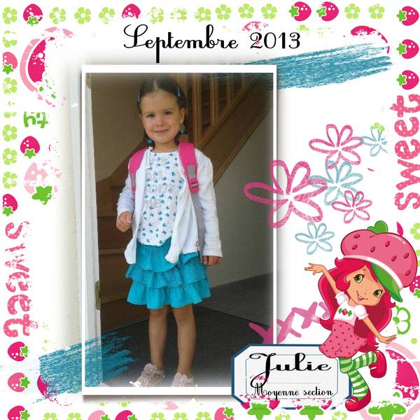 Julie rentrée des classes