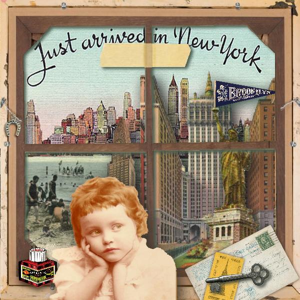 Just arrived in new York