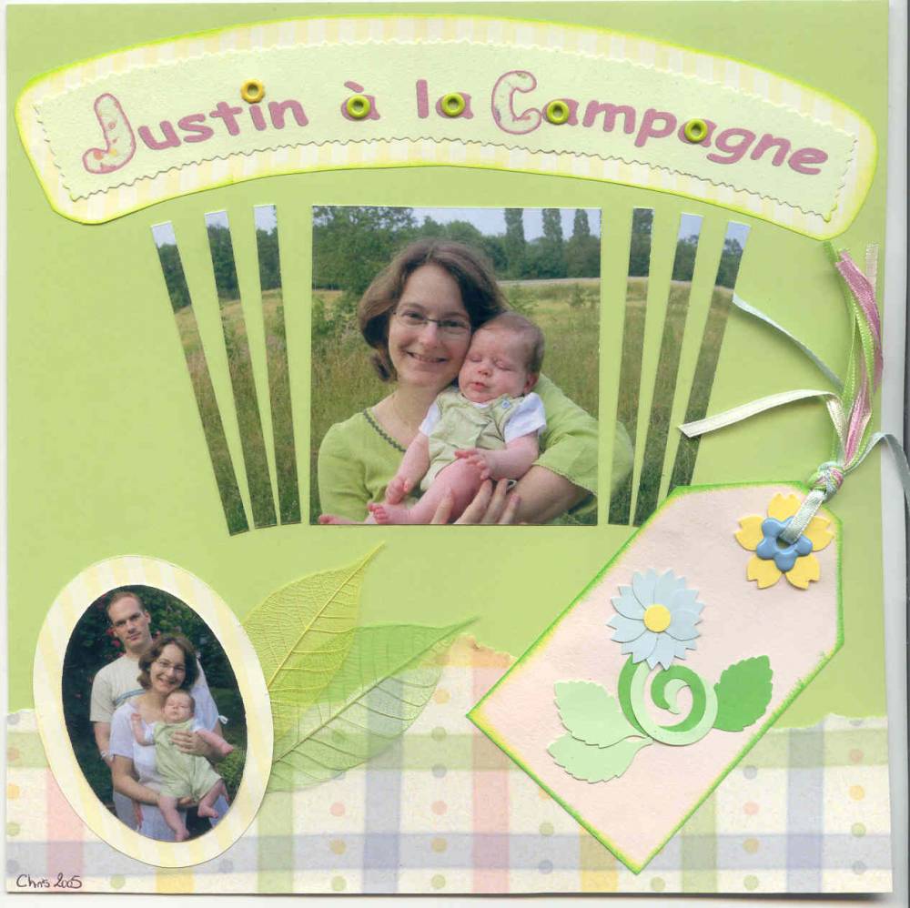 Justin à la campagne