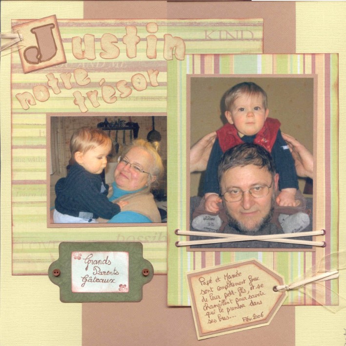 Justin notre trésor