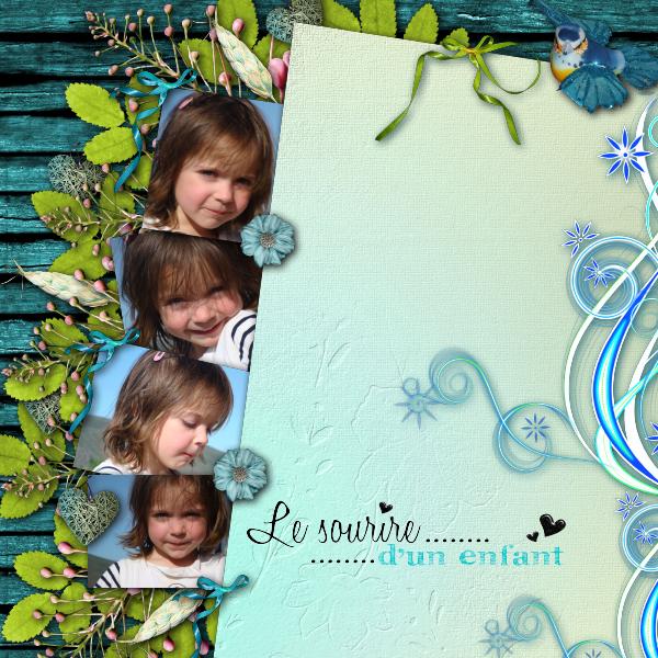 kit collab blue whisper doudou's design bella studio WA Mélancolie