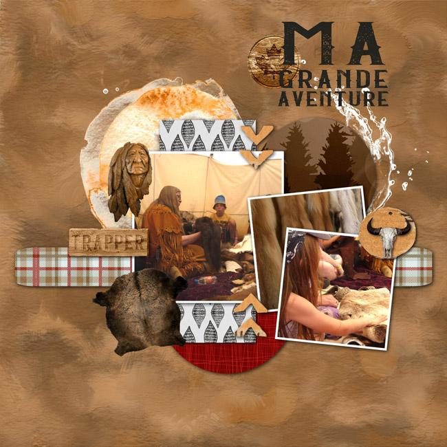 Kit en mode trappeur