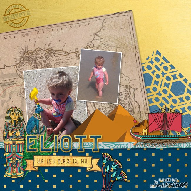 kit "les mystères de l'Egypte"