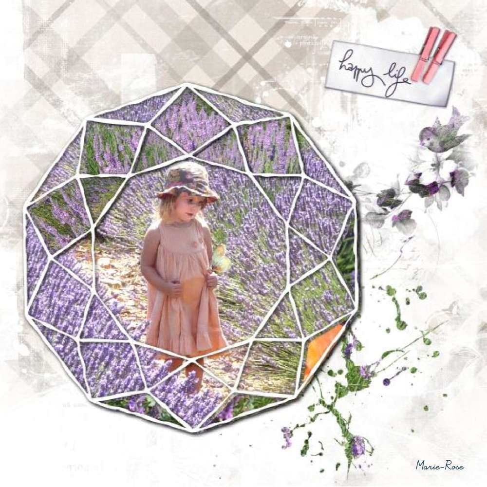 kit Mademoiselle fleur