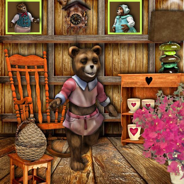 kit "Boucle d'or" by Kastagnette