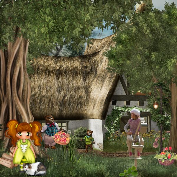 kit "Boucle d'or" by Kastagnette