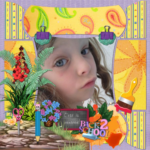 Kit "My funny school" by Desclics