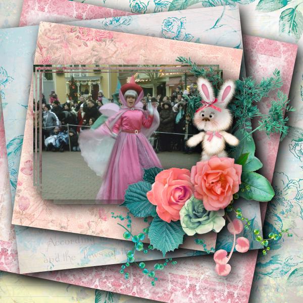 kit romantic shabby rose de Kastagnette