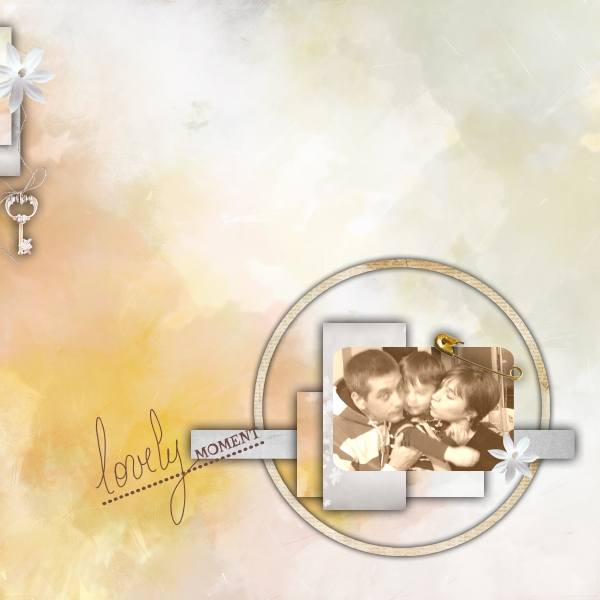 Kit Soufle d'amour de LoveCrea Template de loulou scrap