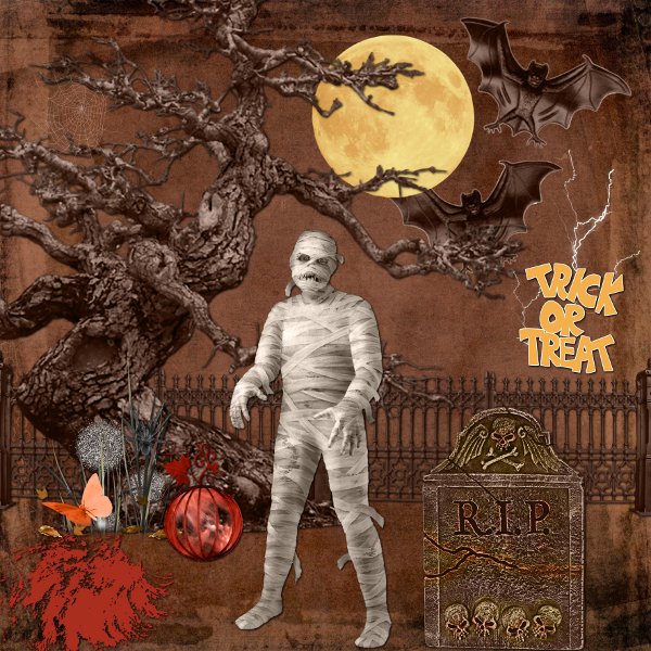 Kit Spooky night de Angelique's scrap