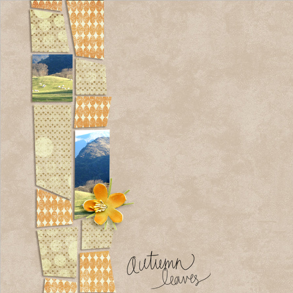 kit tender fall de carole créations template de lutine