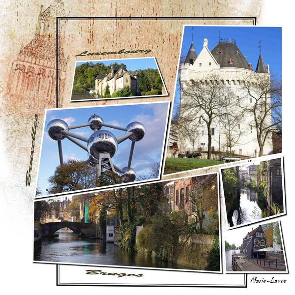 La Belgique, Luxembourg et Pays Bas