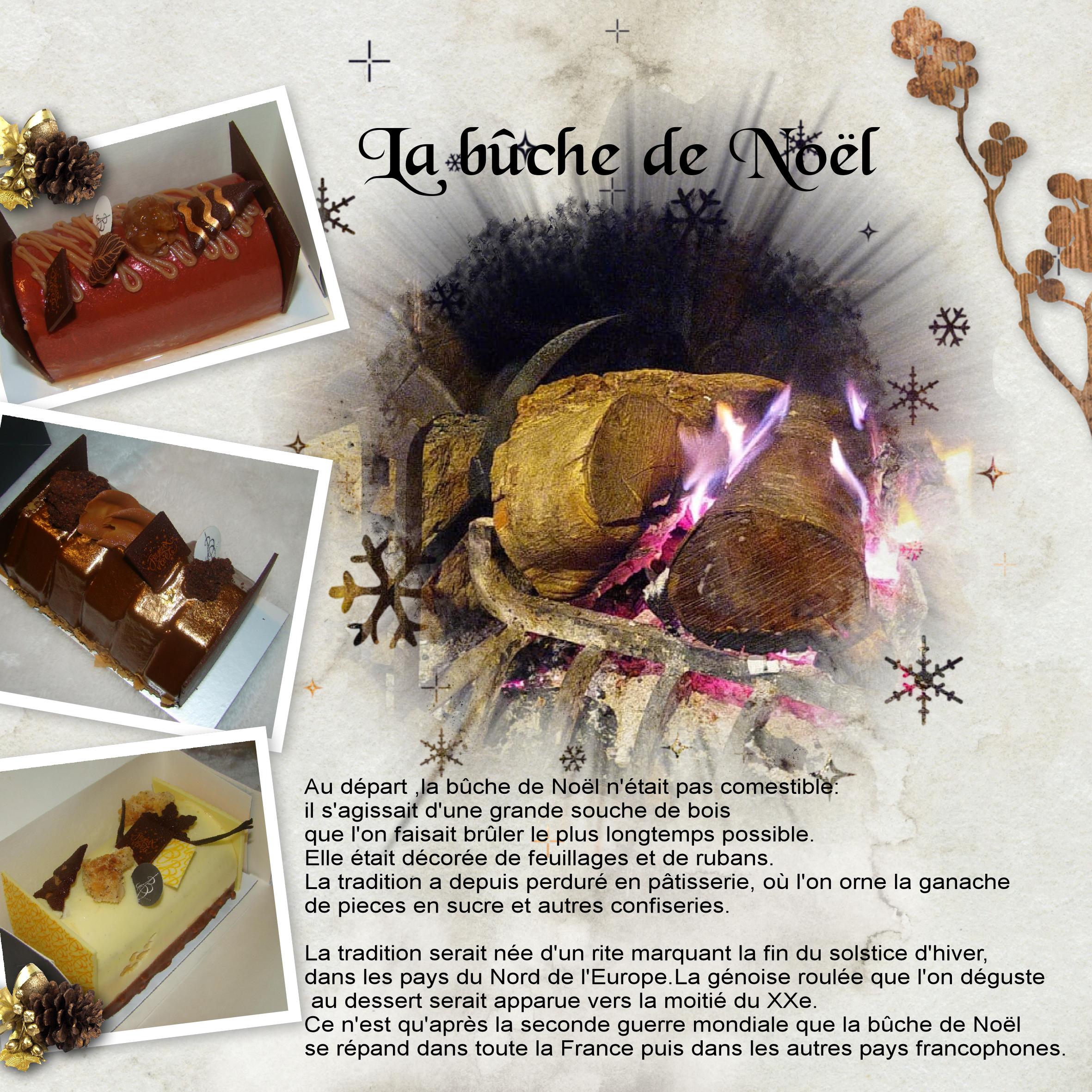La bûche de Noël