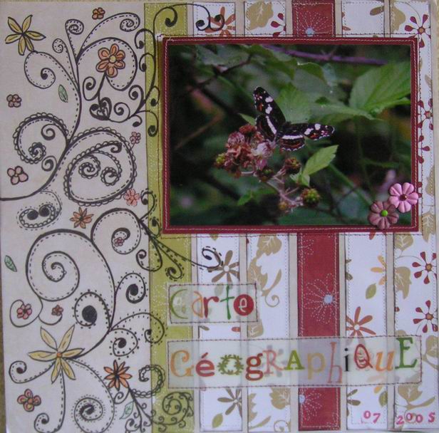 la carte géographique