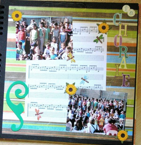 la chorale de l école