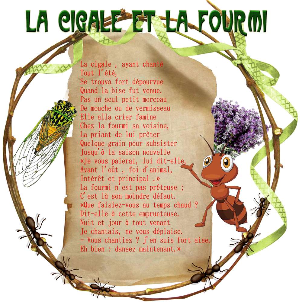 La cigale et la fourmi