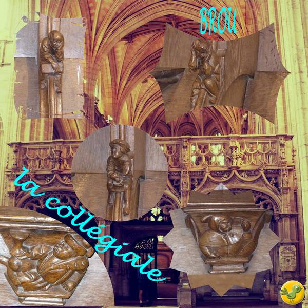 la collégiale de Brou (Ain)