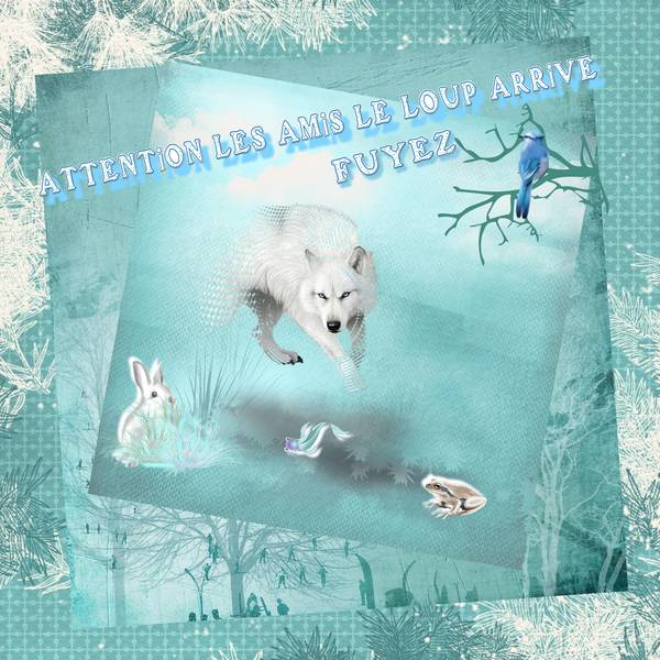 la faim fait sortir le loup du bois                       defi laurette