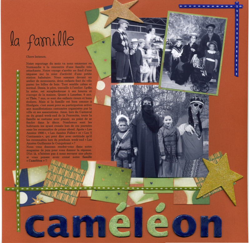 la famille caméléon