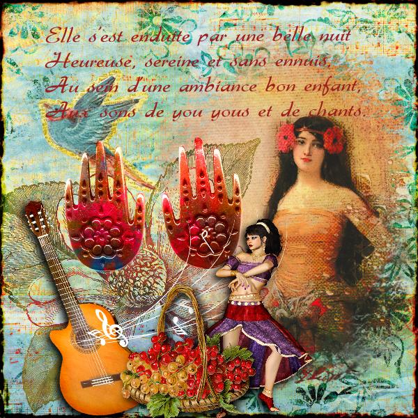 la femme aux mains teintées de henné