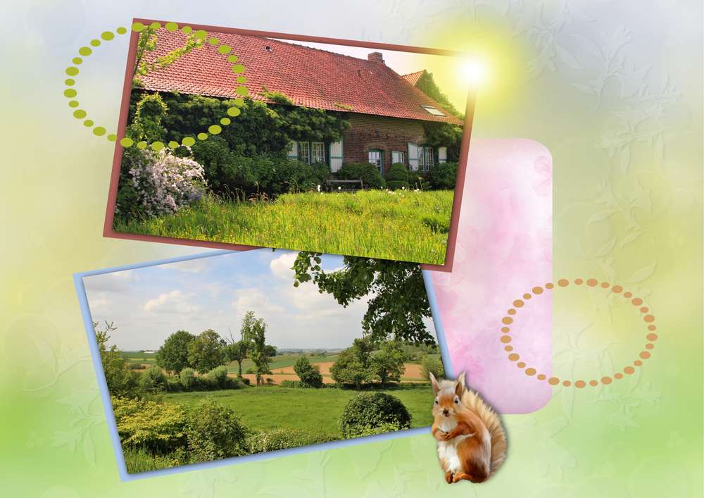 La ferme et le paysage