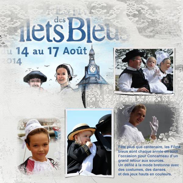 La fête des filets bleus - aout 2014.