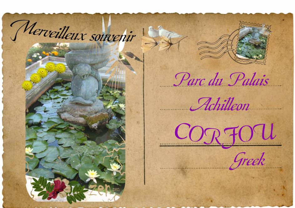 La fontaine aux nénuphars