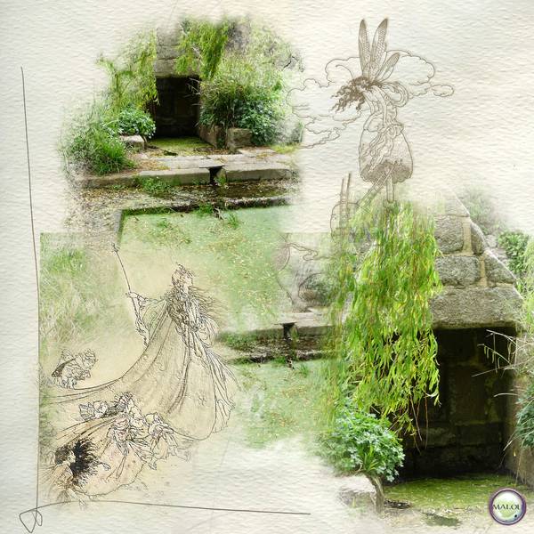 La fontaine, le lavoir et la légende...