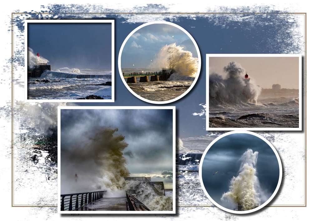 La fureur de l'océan au Sable d'Olonne