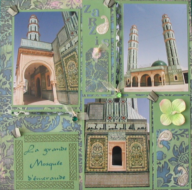 La grande mosquée d'émeraude