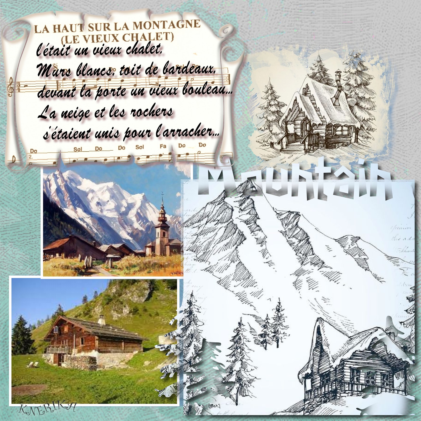 là haut sur la montagne_Anne Marie