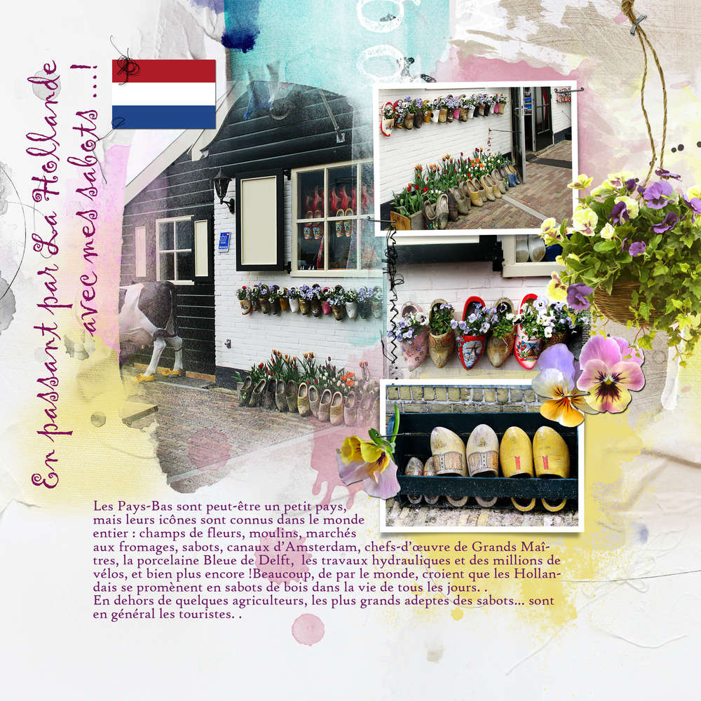 La Hollande en sabots ...ou défi Martinas